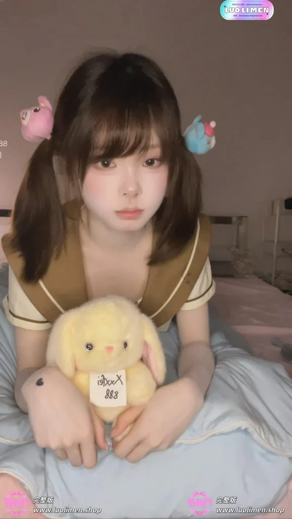图片[3]-清纯校花嫩妹【辞宝】最新作品 可爱双马尾被单男粉丝干到语无伦次-萝莉萌妹
